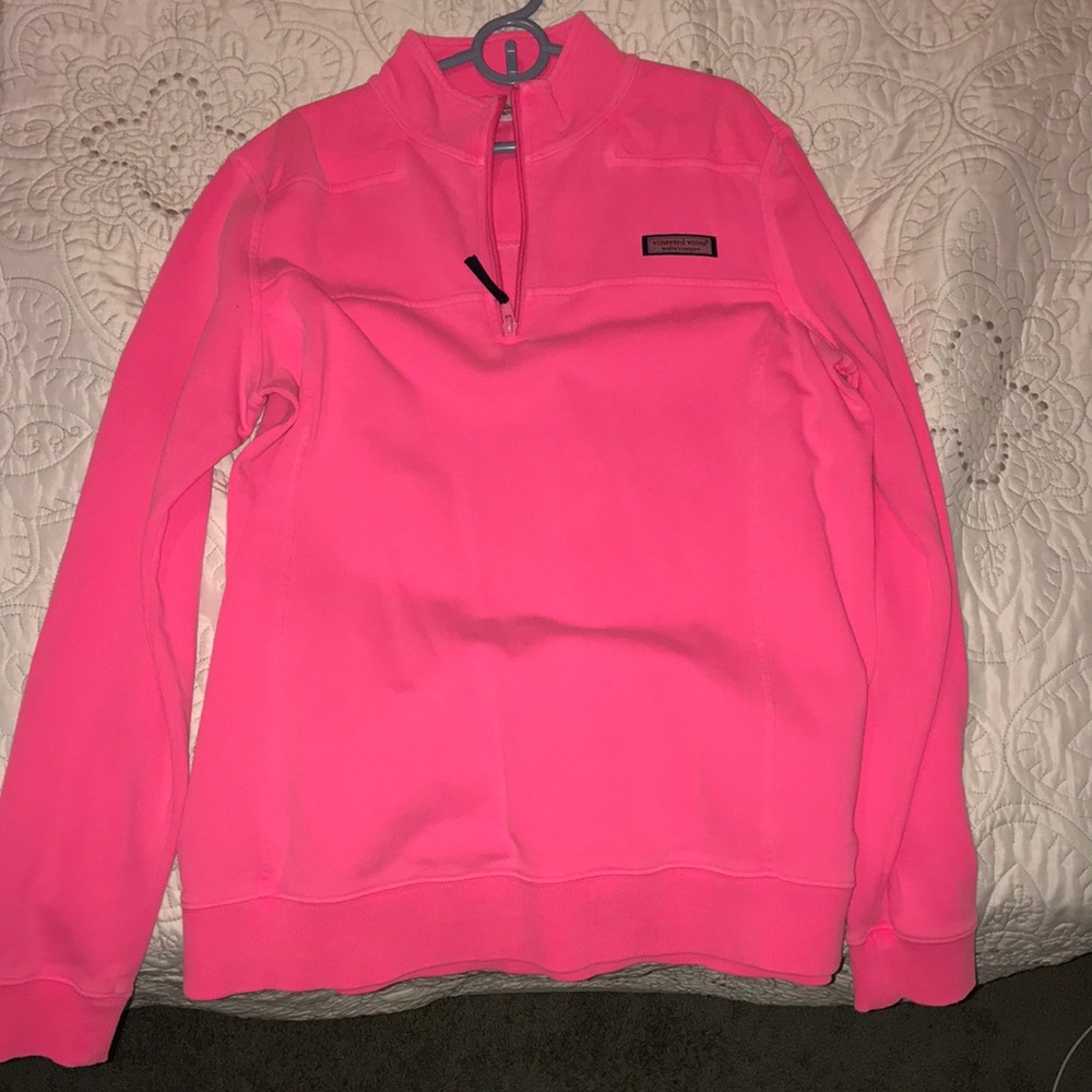 Vineyard Vines pink shep shirt/pullover